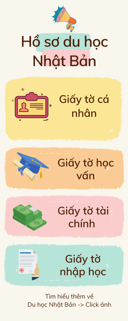 hồ sơ du học Nhật Bản