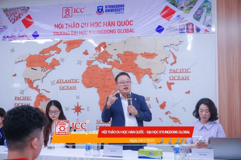phat-bieu-kyungdong-global-icc-hoi-thao-du-hoc-han-quoc.