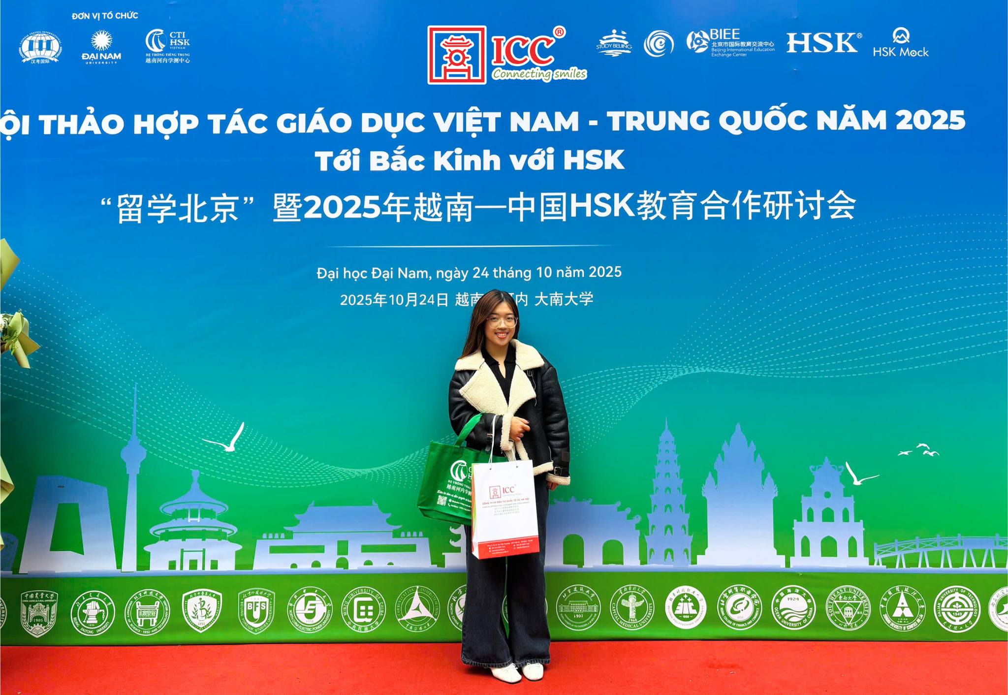 Đại diện ICC có mặt tại Hội thảo Hợp tác Giáo dục Việt Nam - Trung Quốc năm