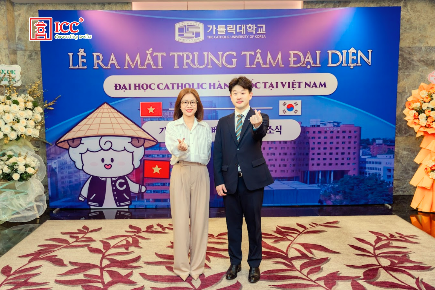 ICC-Group-tham-du-le-khai-truong-van-phong-Dai-hoc-Catholic-tai-Viet-Nam